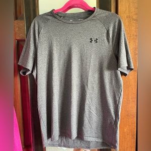 Under Armour Gray Tech Tee Dri-Fit Shirt